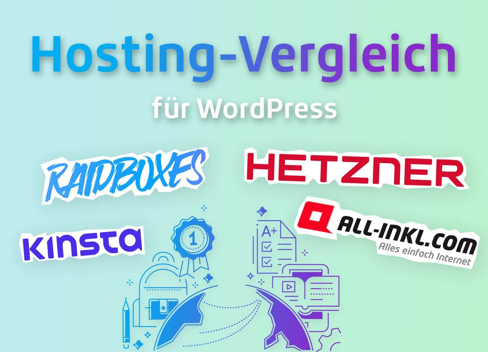 Cover for WordPress-Hosting getestet – Der richtige Anbieter ist entscheidend
