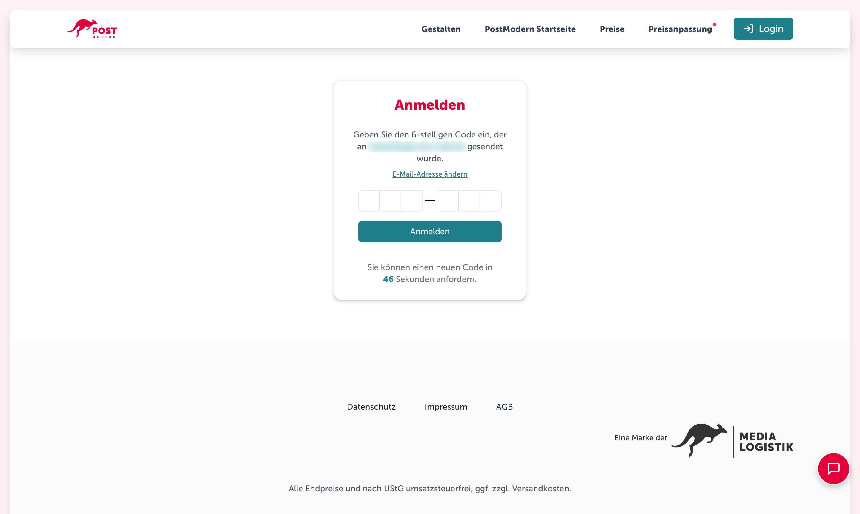 Passwort-lose Nutzer-Authentifizierung