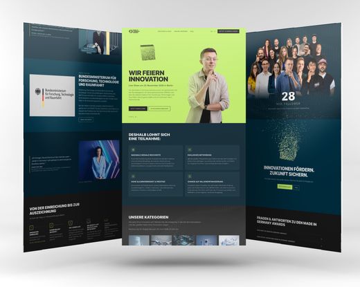 Made in Germany Awards Landingpage