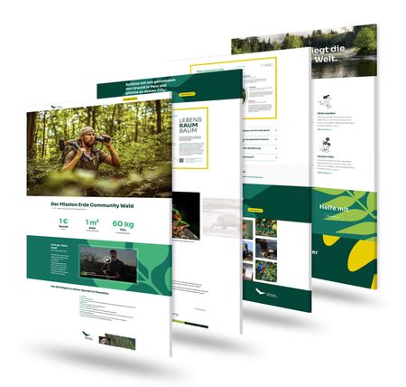 Relaunch Wilderness International - Projekt Vorschau