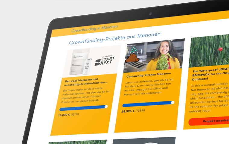 Crowdfunding Plugin für die Stadt München